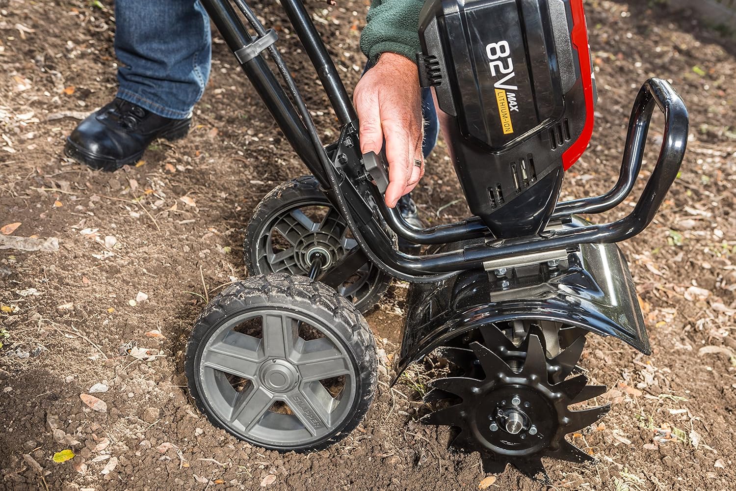Snapper XD 82V MAX Cordless Electric Cultivator with 10-Inch Tilling Width, Battery and Charger Not Included : Garden & Outdoor