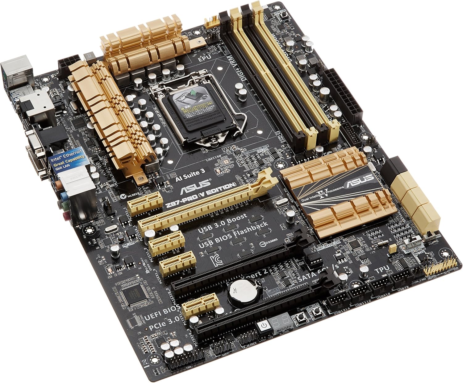 LGA 1150 DDR3 Memory ATX ASUS Motherboard Z87K Intel Z87 Chipset