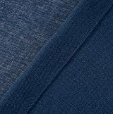 CUCRAF Transparent Curtains with Eyelets 245x140 cm Set of 2 Blue Linen Look view 5