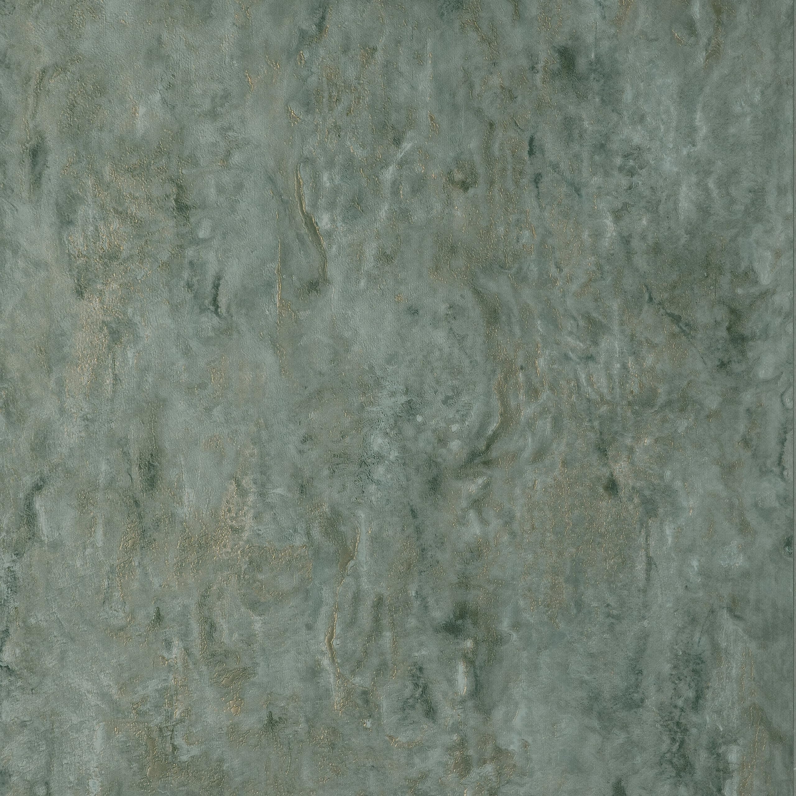 Fine Decor Savona Marble Plain SIDEWALL Emerald