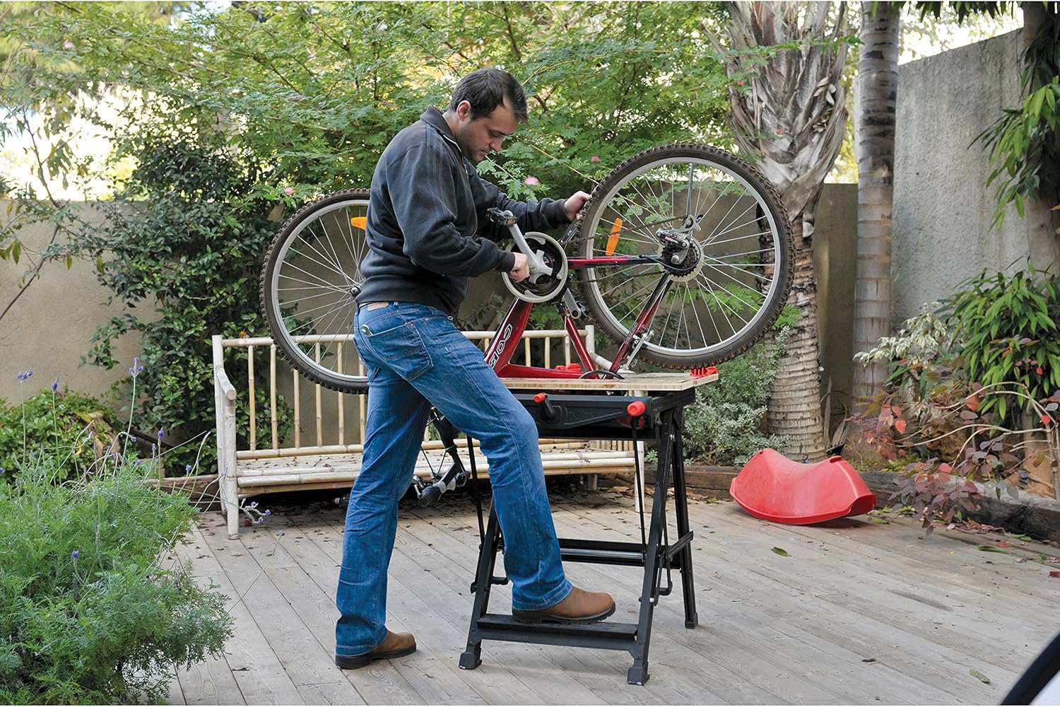 BLACK+DECKER Workmate Portable Workbench, 550-Pound Capacity (BDST11000) - Power Tool Stands - 