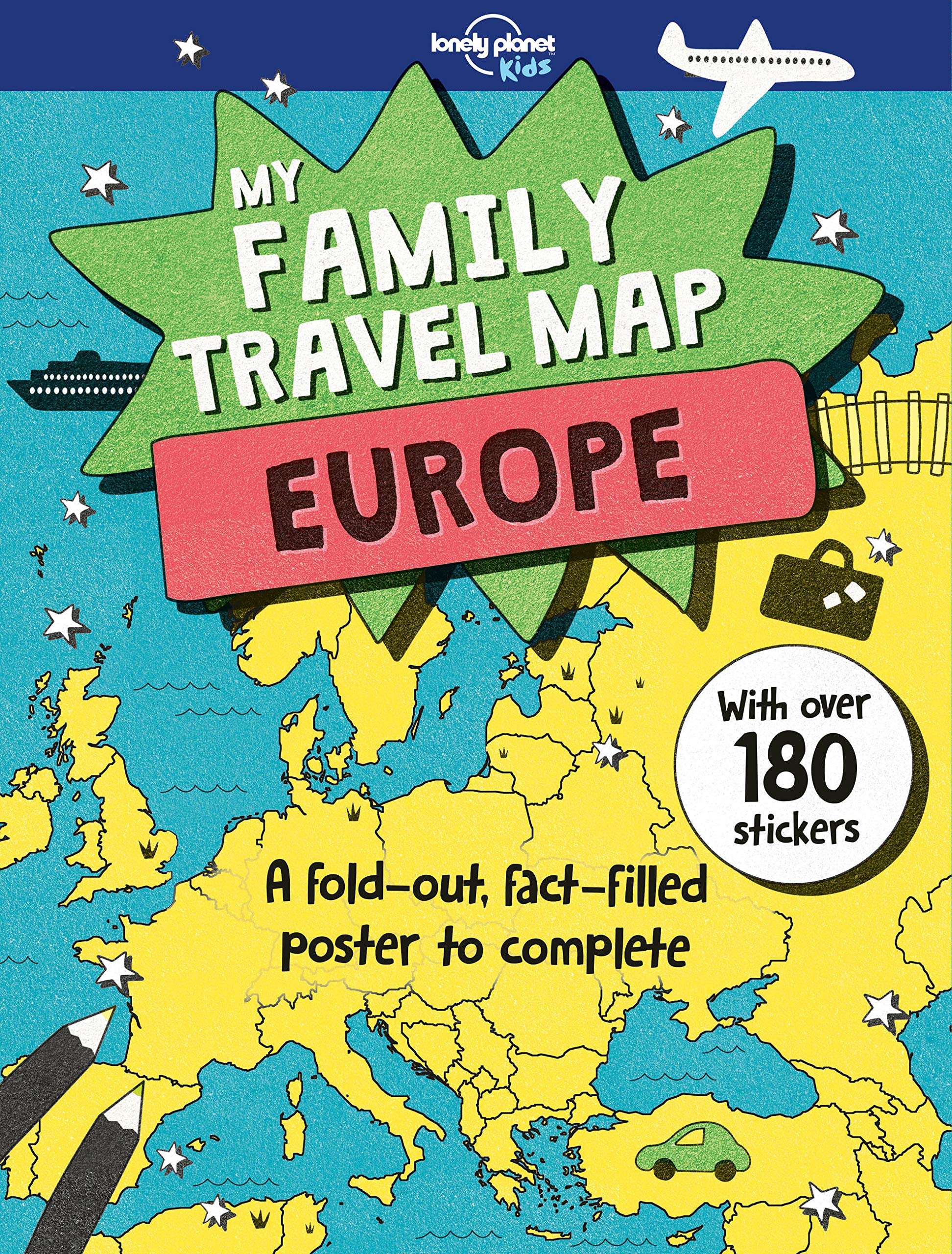 Map Out A Trip My Family Travel Map - Europe (Lonely Planet Kids): Amazon.co.uk: Kids,  Lonely Planet, Fullman, Joe: 9781787013216: Books