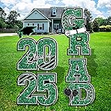 Graduation Decorations, Green Congrats Grad 2025