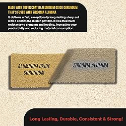 Dura-Gold Premium 1" x 4" Gold Sandpaper Micro