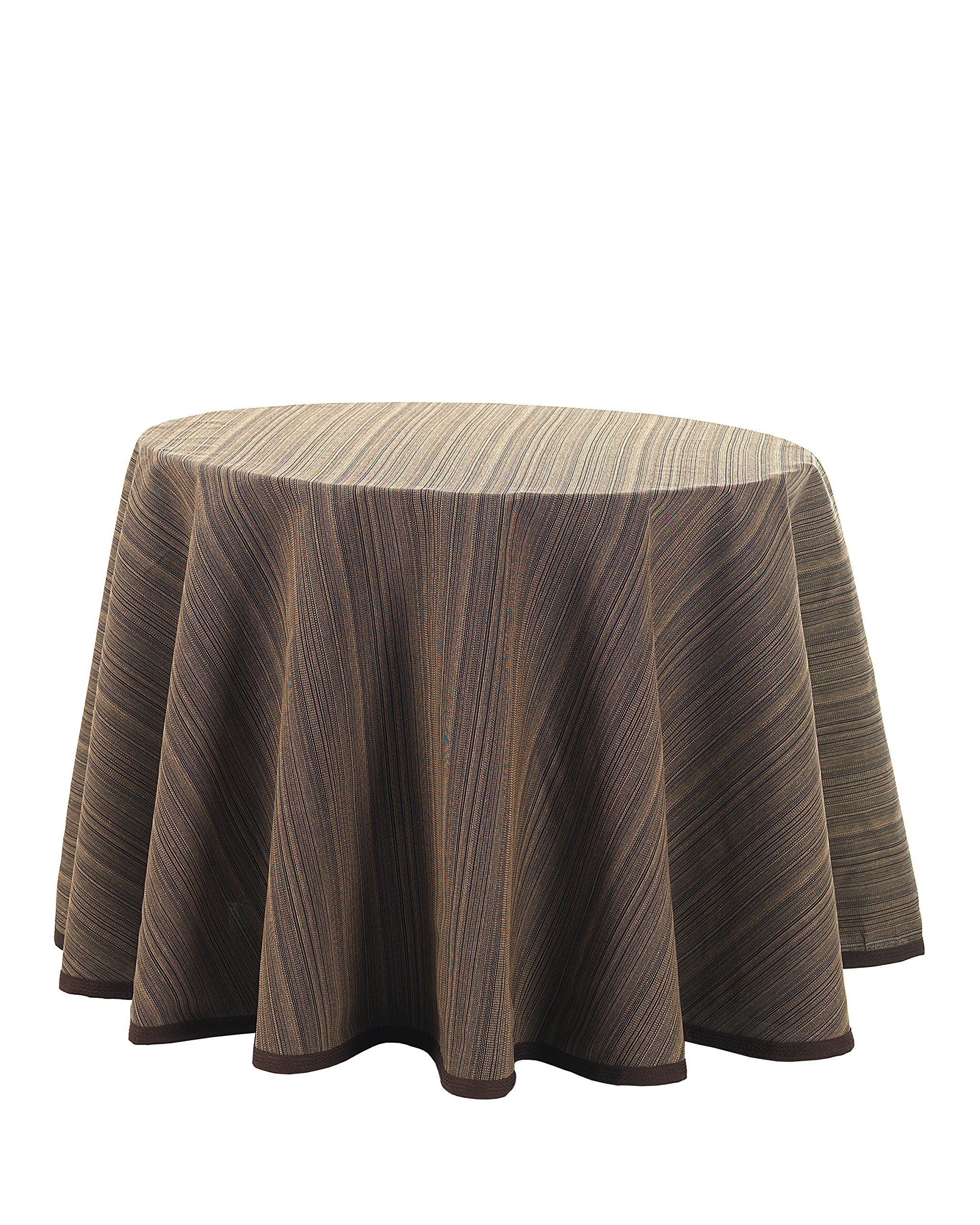 Martina Home Table Skirt Model Ribera Model Redonda de 100 brown