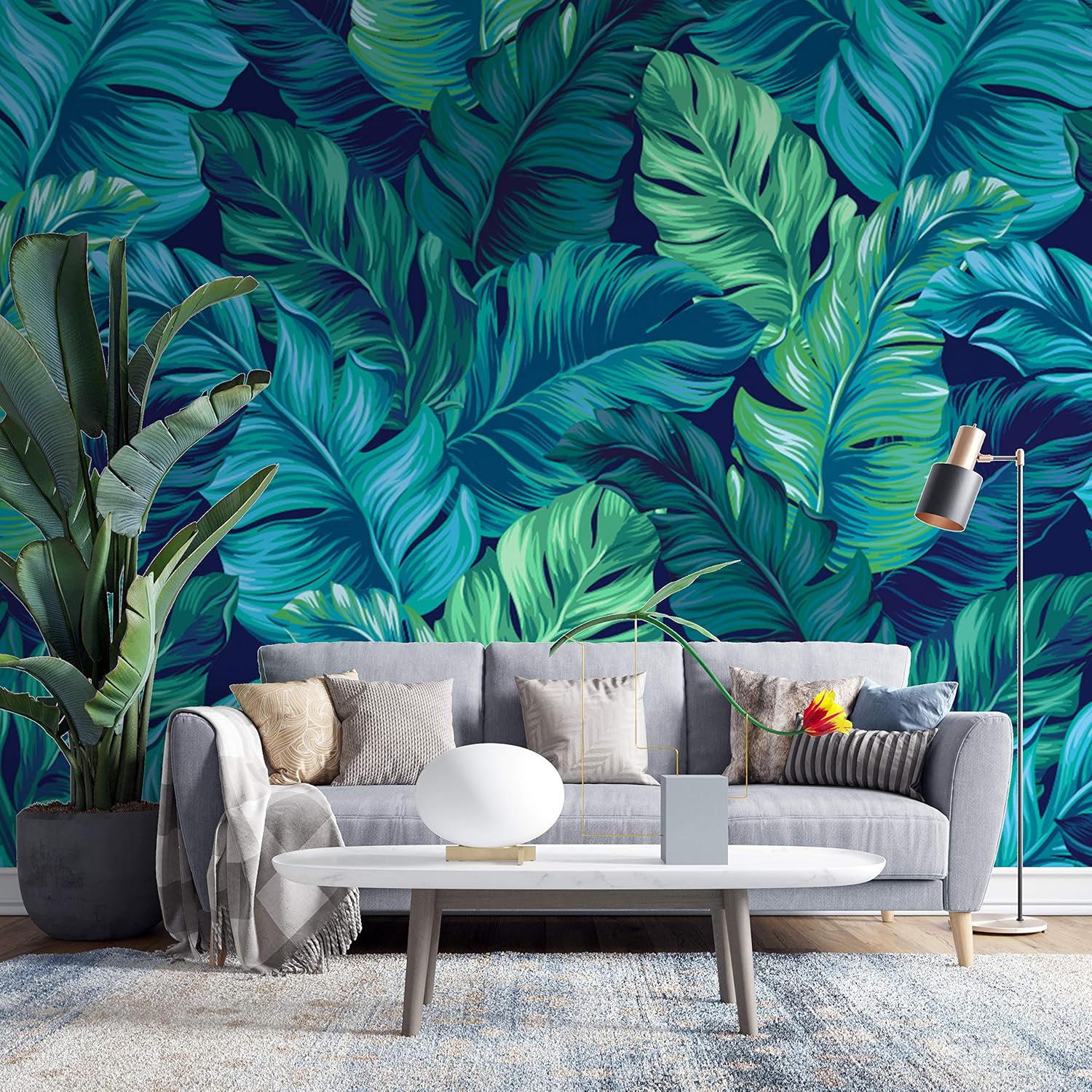 Amazon Co Jp Fleefilo はがせる壁紙 壁紙シール 3dデジタル 柄 大きいサイズ 壁 シール リメイクシート Diy Fl1099 Fl1099 45cm X 5m Diy 工具 ガーデン