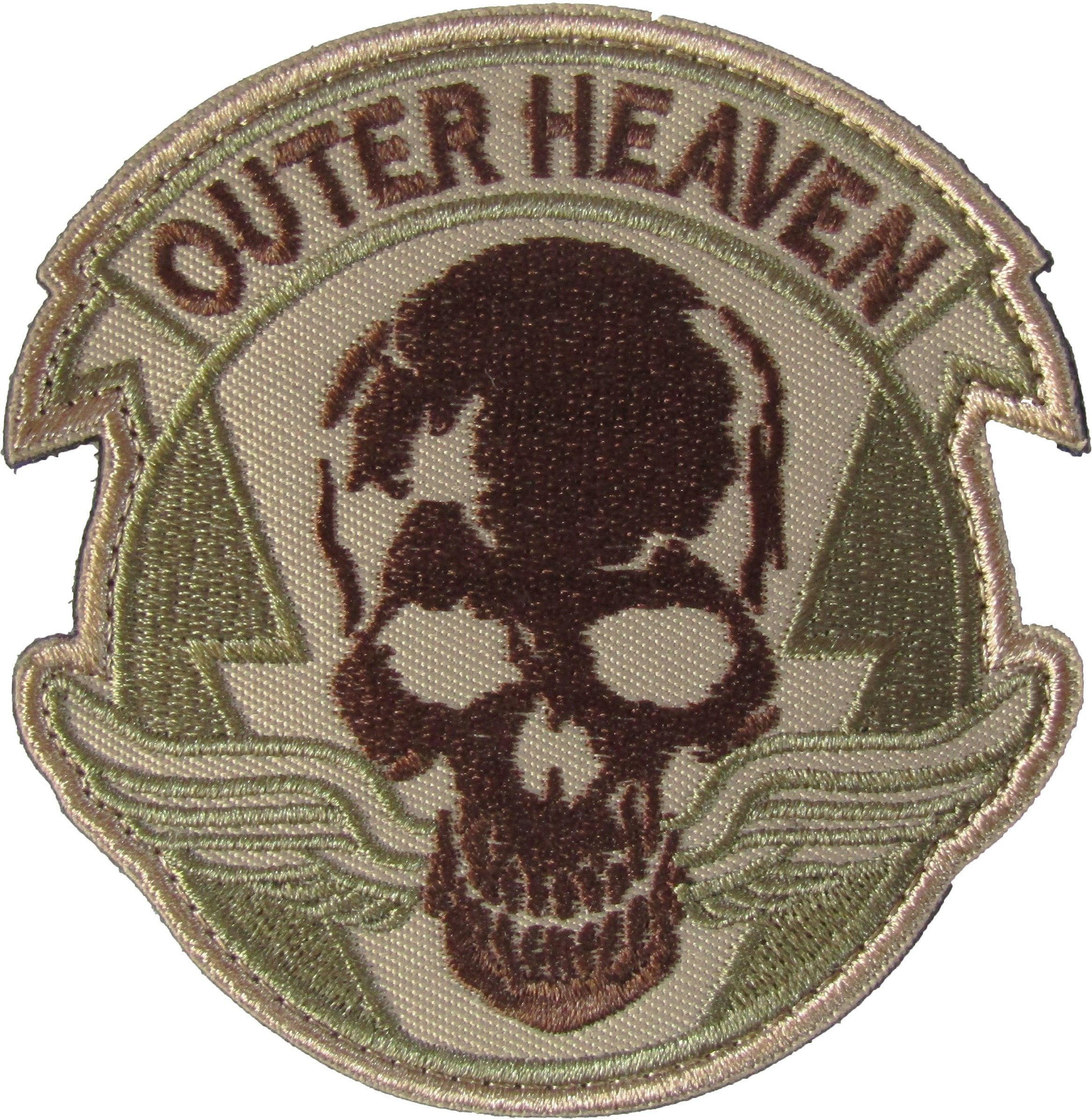 Mua Velcro Patch Metal Gear Outer Heaven Skull Skull Tren Amazon Nhật Chinh Hang 21 Fado