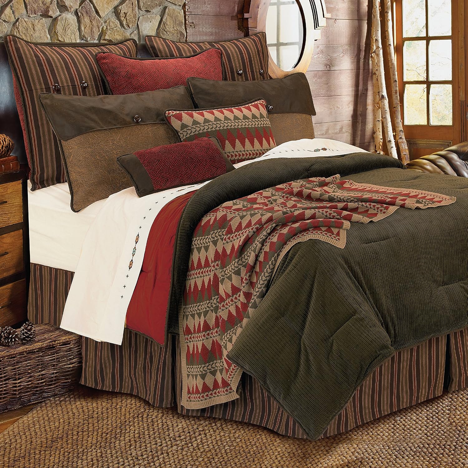 Amazon HiEnd Accents Wilderness Ridge Lodge Bedding Queen