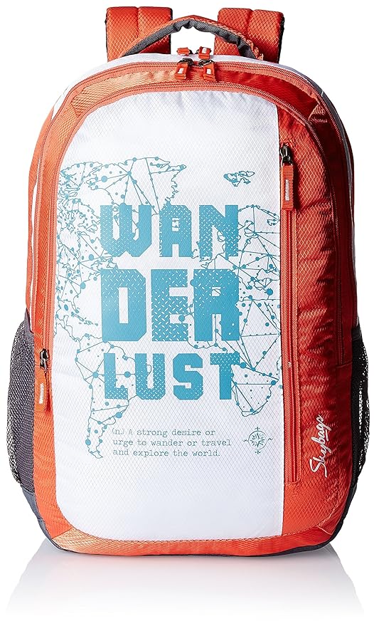 Sky bag orange backpack Clearance