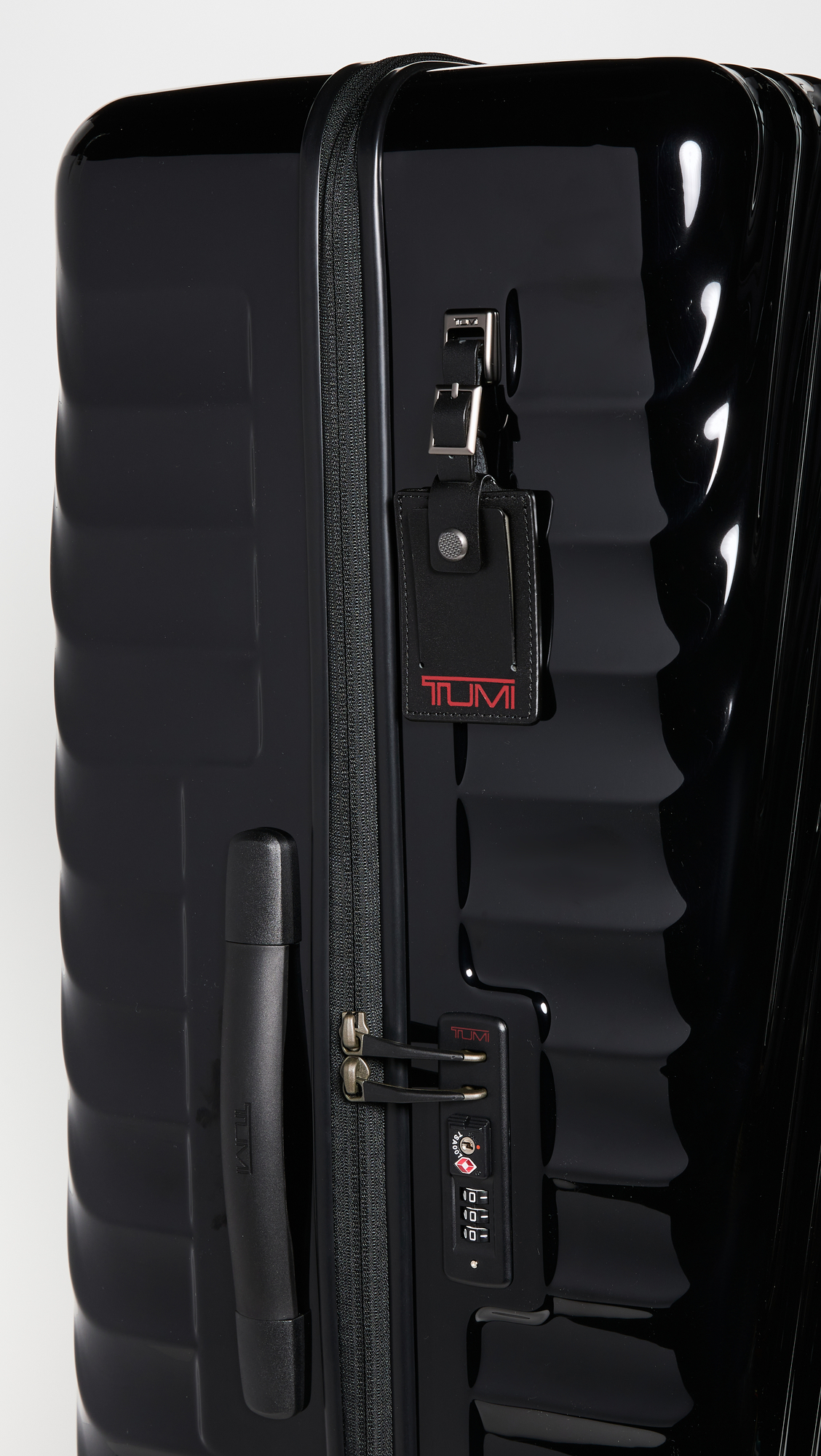 TUMI 19 Degree Worldwide Trip Polycarbonate 4 Wheel Packing Case - Travel Suitcase - Retractable Top Black One Size One Size