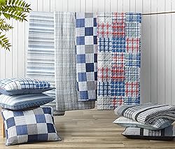 Nautica - Twin Quilt Set, Cotton Reversible