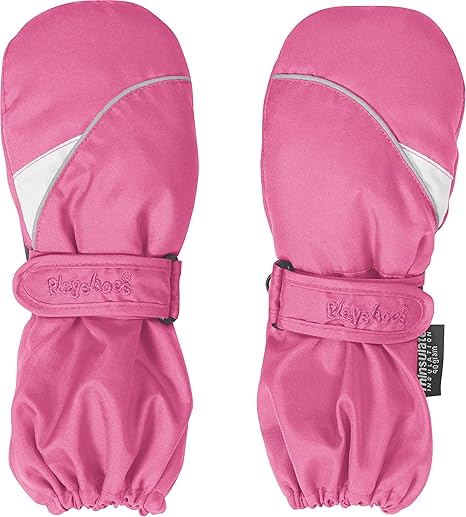 Playshoes Unisex Fäustlinge Skifäustlinge Skihandschuhe Thinsulate, Gr. 2, Rosa (pink 18)