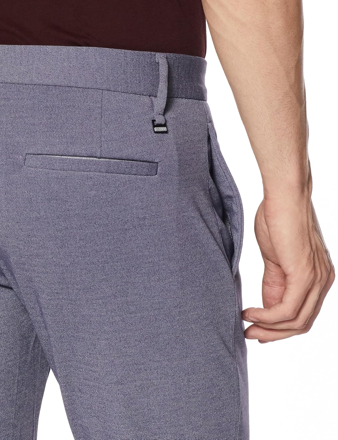 flying machine men's tapered fit casual trousers