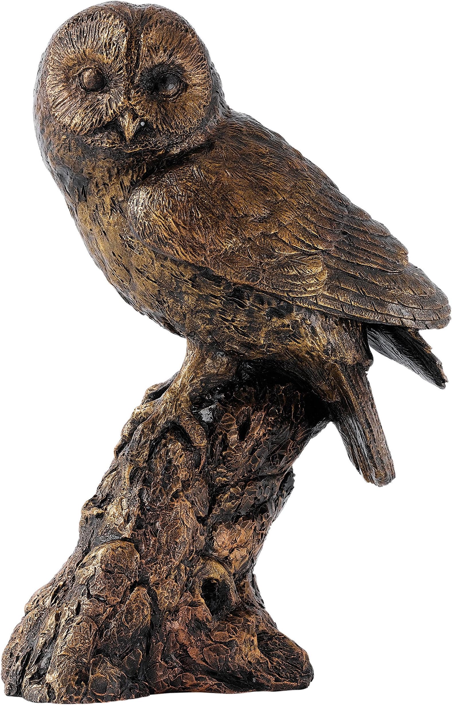 Langholm Design"Tawny Owl" Figurine, Bronzed