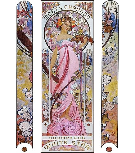 Amazon.com: Decorative Art Nouveau Advertisement Reprint: Alphonse