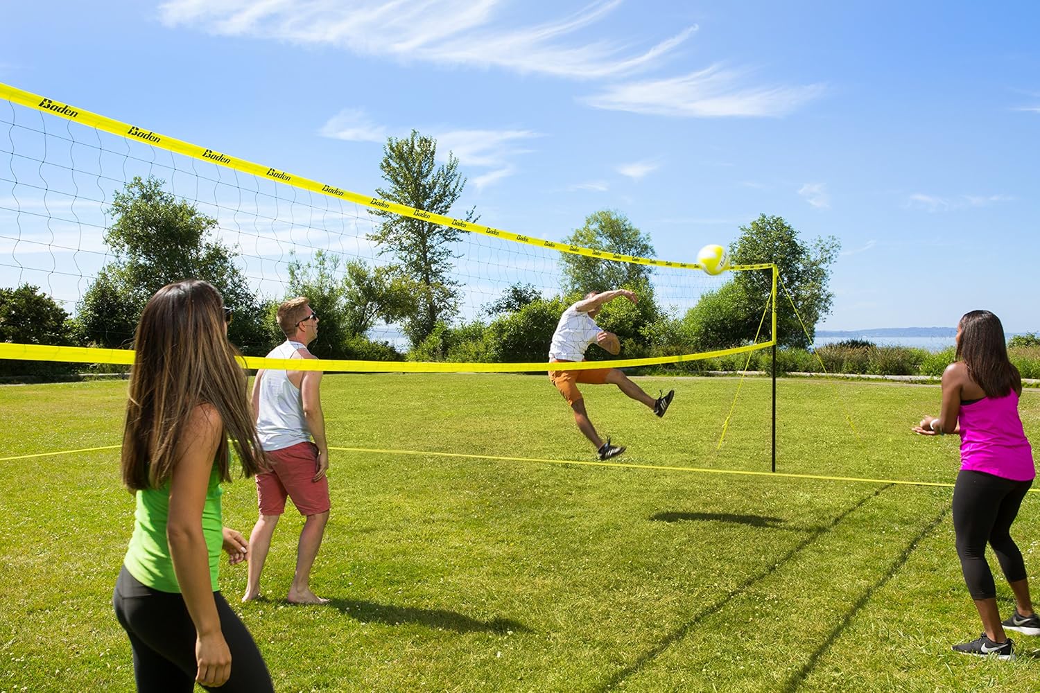 Baden Champions Volleyball Set : Volleyball Net Systems : Sports & Outdoors