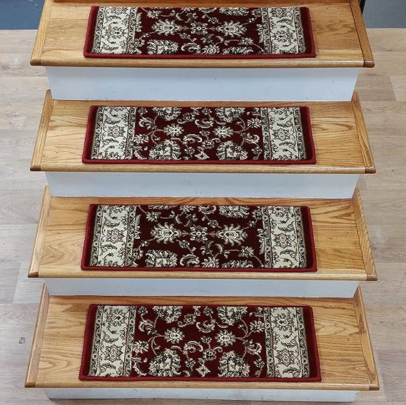 Rug Depot 149313 Traditional Oriental Non Slip Carpet Stair