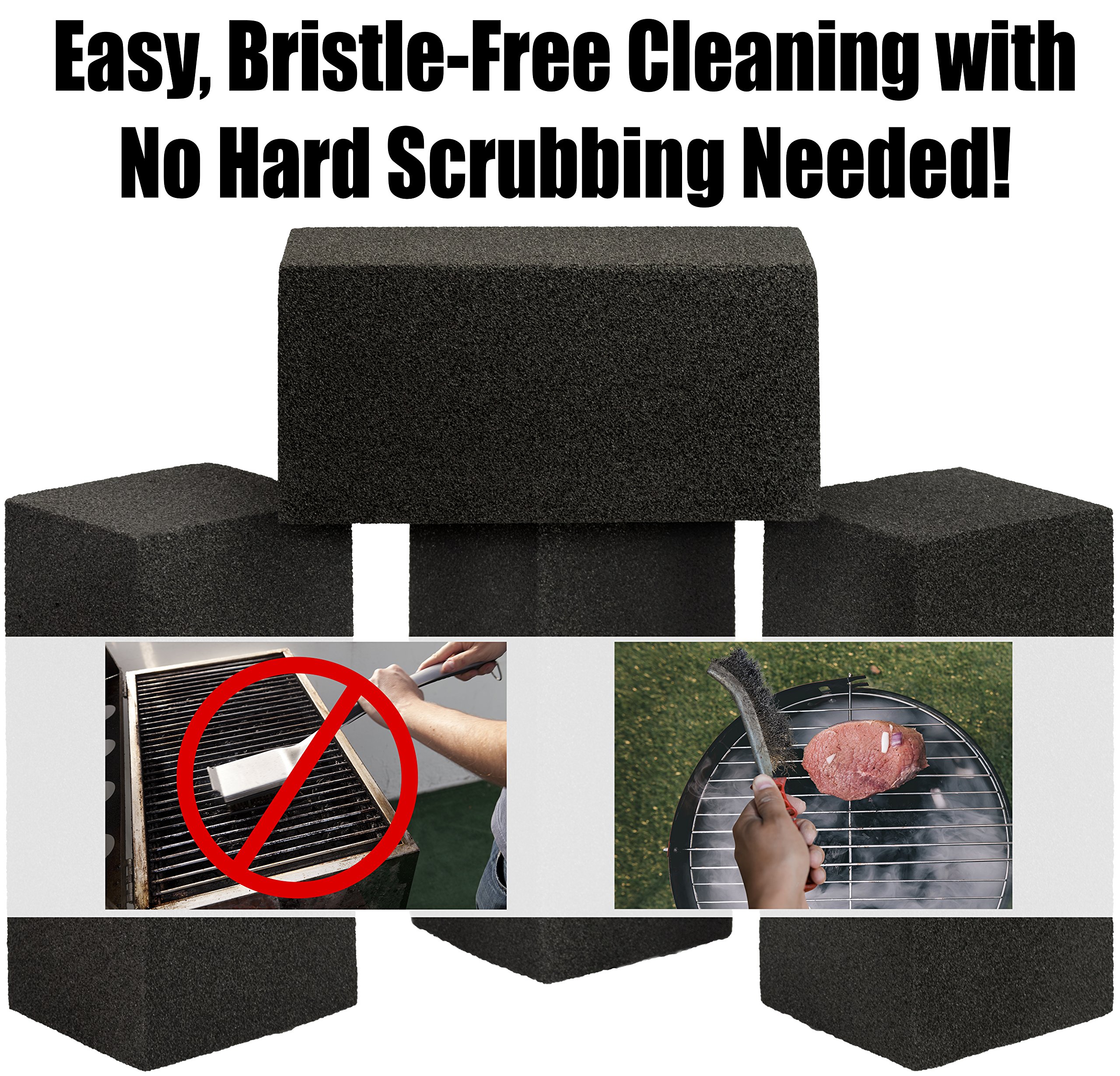 Commercial Grade Grill Cleaning Brick Bulk 12 Pack by Avant Grub