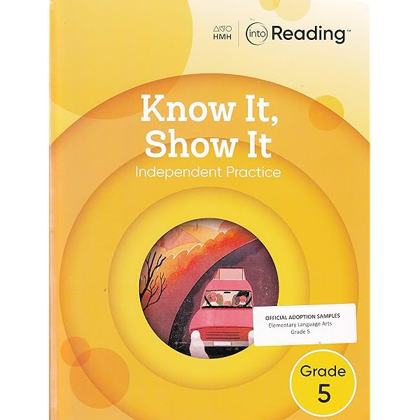Know It Show It Grade 5 (Into Reading): Houghton Mifflin Harcourt