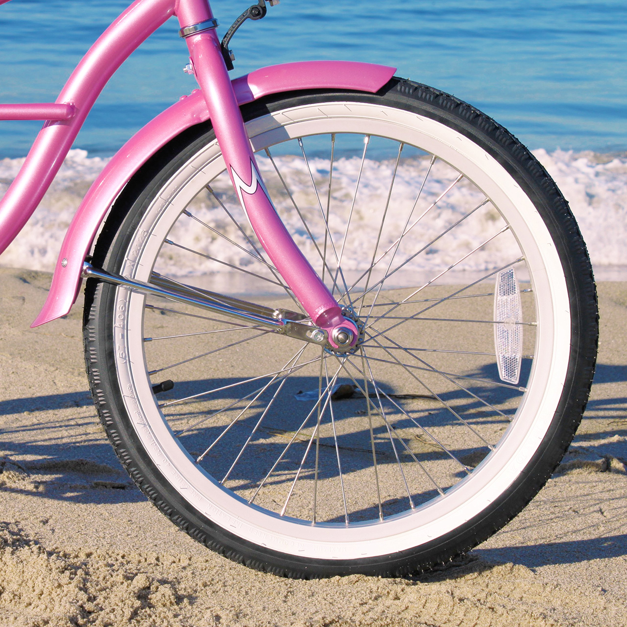 girls 20 inch beach cruiser