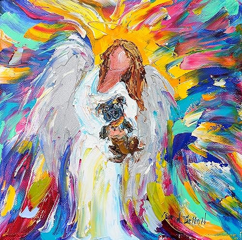 all dogs go to heaven painting