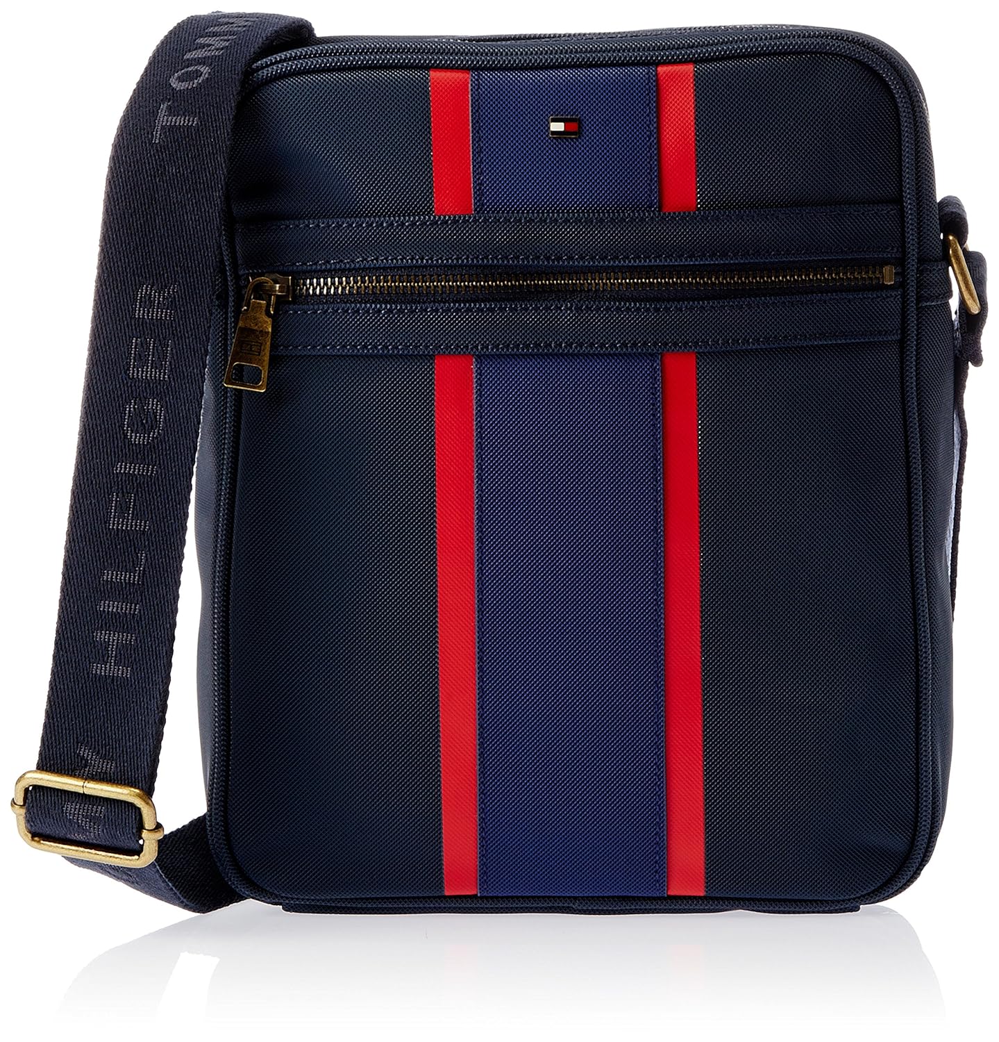Buy Tommy Hilfiger Canvas Blue Messenger Bag (TH/RID08REP0314) at Amazon.in