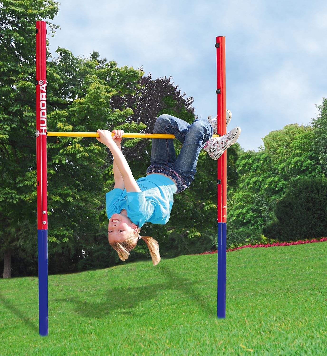 Outside Garden Climbing Frame Pole Kids Hudora Turnreck Fabian