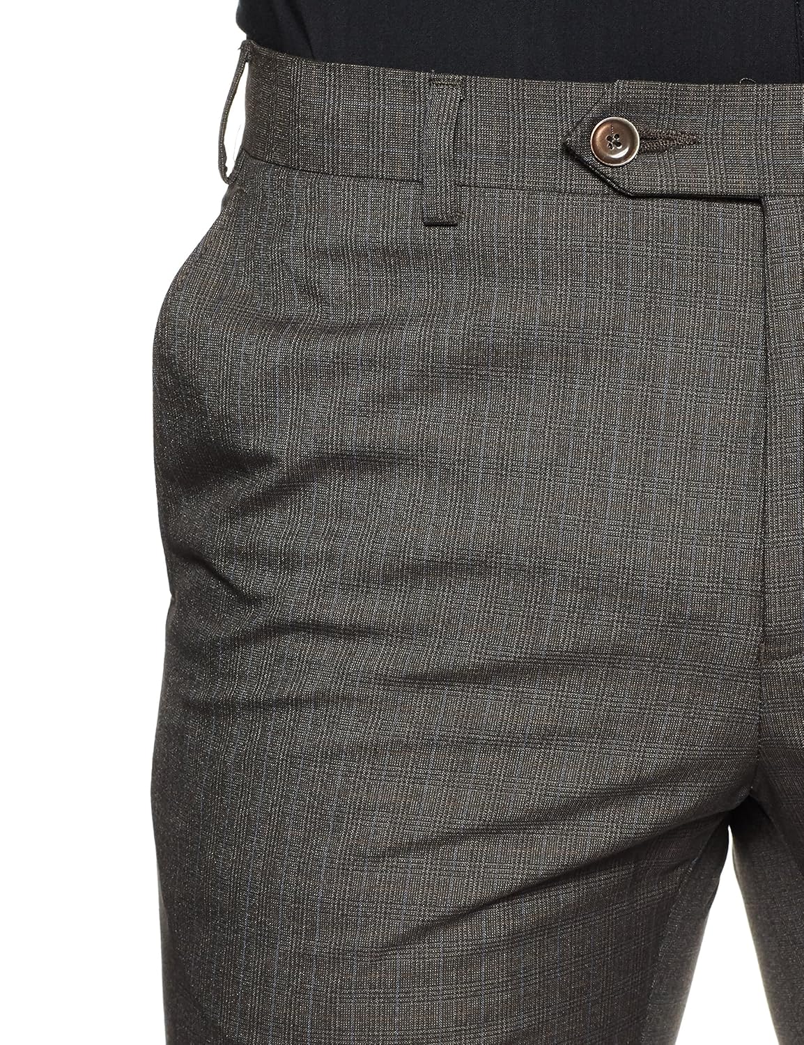 raymond men's slim fit formal trousers