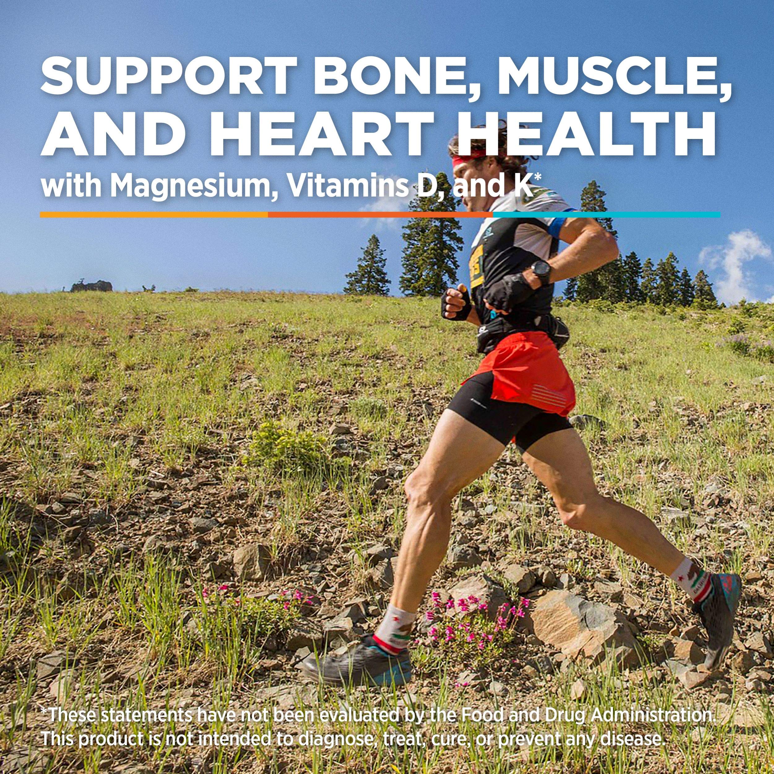 GU Energy Roctane Magnesium Plus Capsules with Vitamin K, D and Zinc, Informed Choice, Recovery Support After Any Workout, 60-Count Bottle (1-Month Supply)