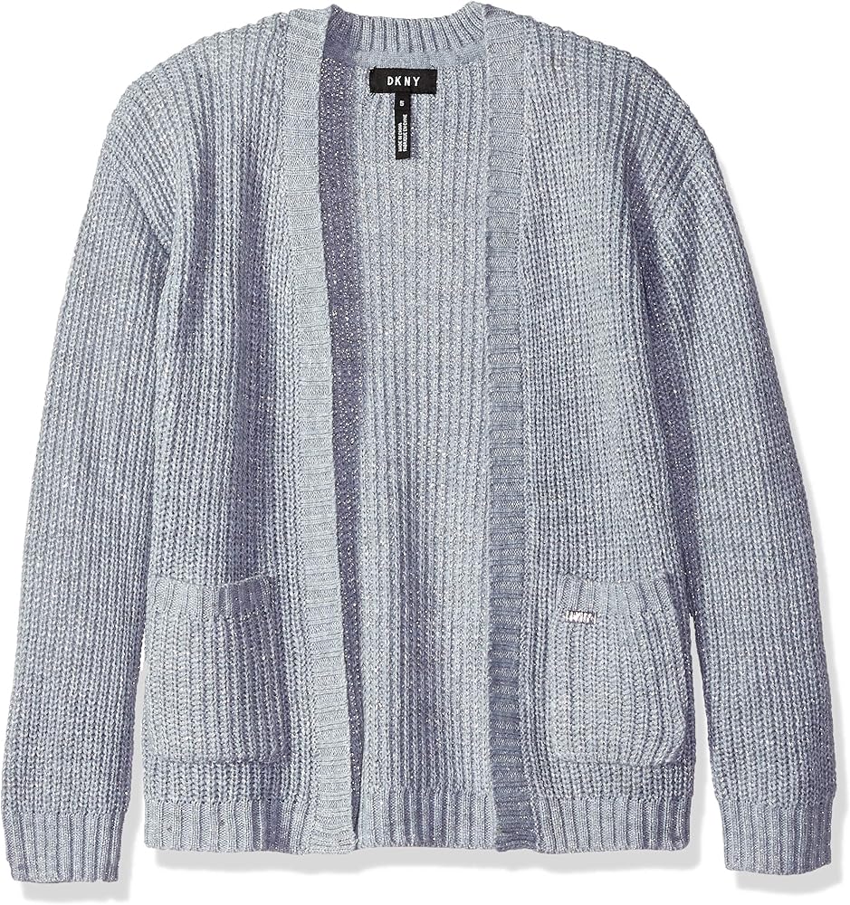 silver lurex cardigan