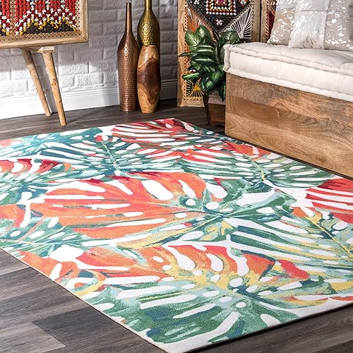 nuLOOM Area Rug, 2' 6" x 8', Multi