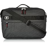 OGIO International Renegade Brief Laptop Backpack, Black Pindot, 11" H x 15.5" W x 2.5" D