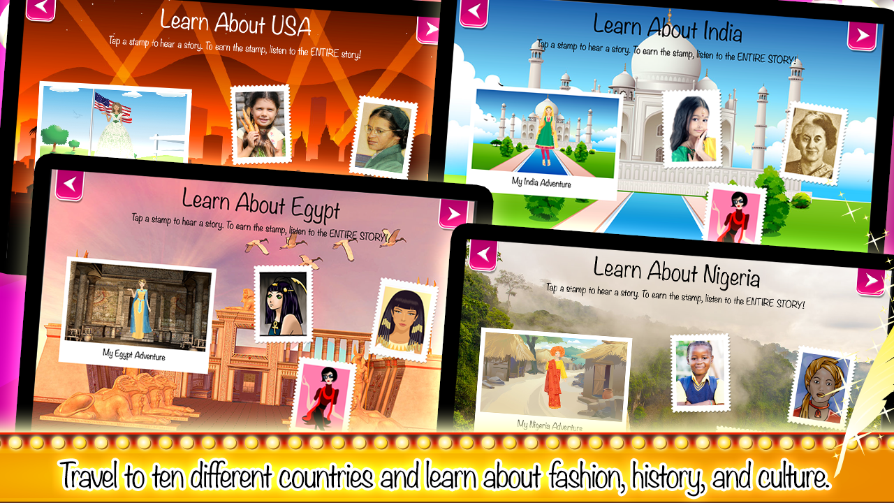 Dressing Up Missy International princess dress up doll games for girls