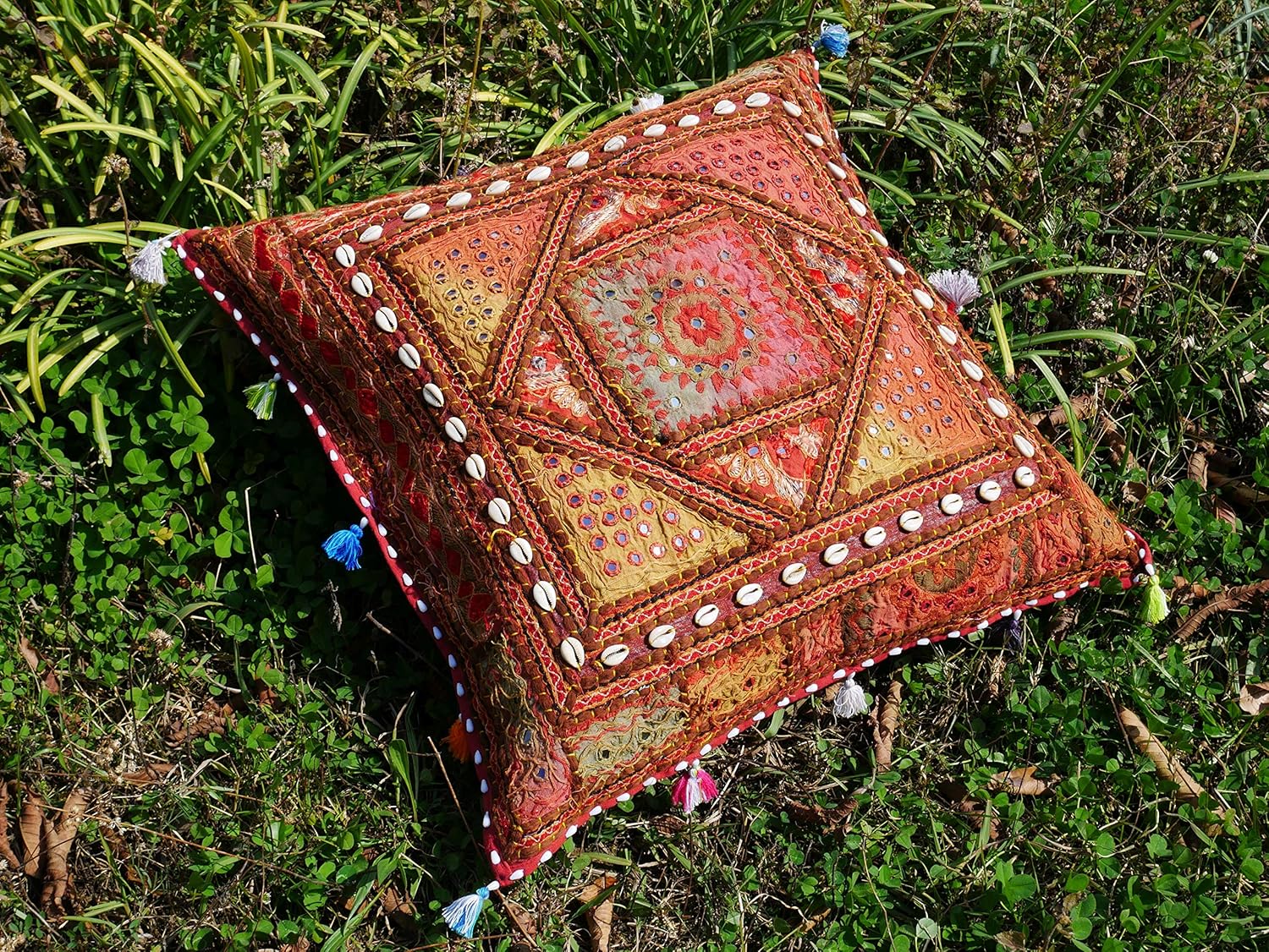 Amazon Com Floor Cushion Bohemian Masala Indian Floor