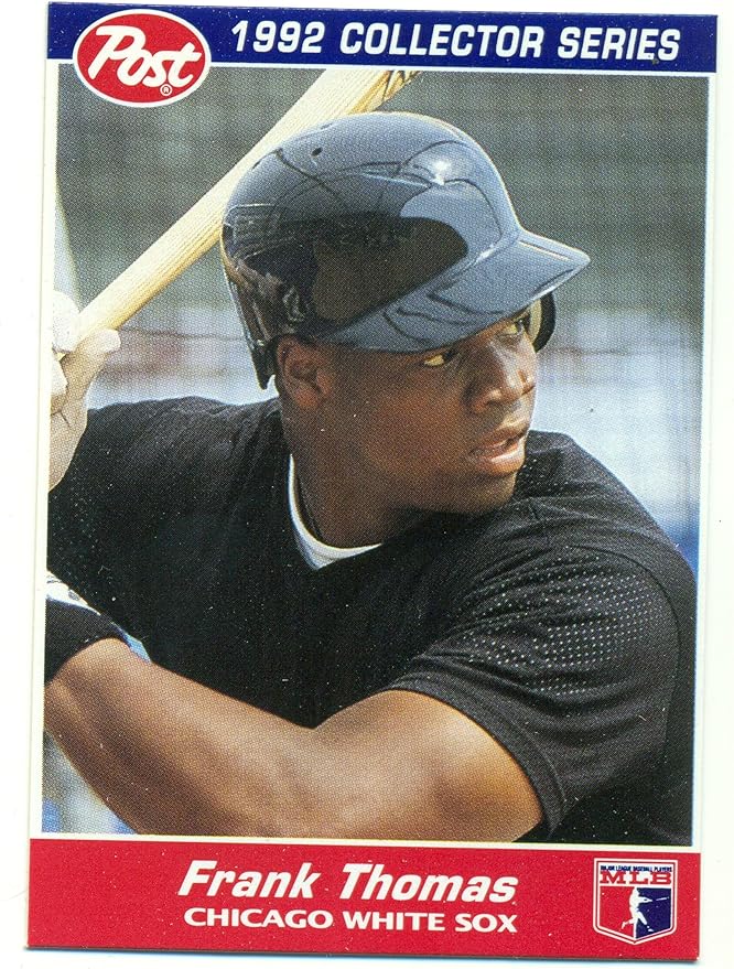 Frank Thomas Chicago White Sox 1992 Post #24 - Baseball ...