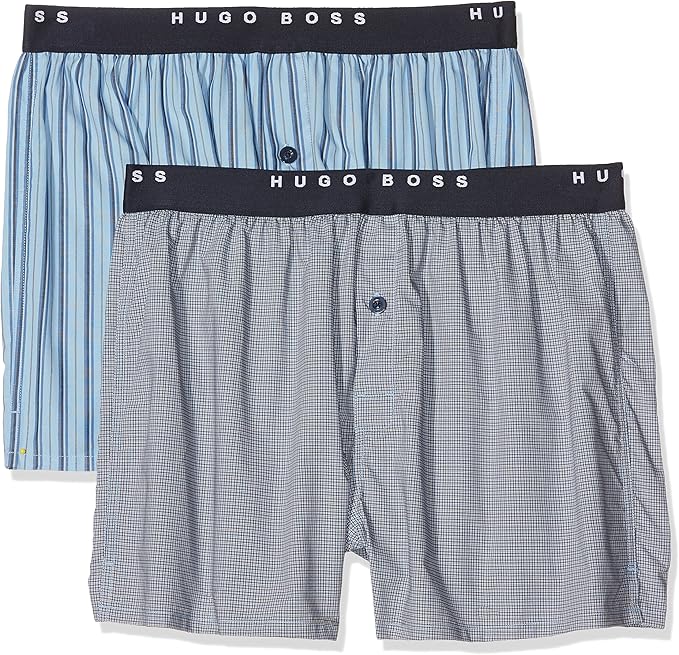 boss woven boxer shorts