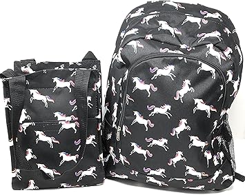 mesh unicorn backpack