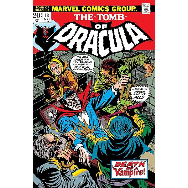 Amazon.com: Tomb of Dracula (1972-1979) #12 eBook : Wolfman, Marv