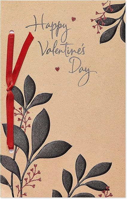 Amazon Co Jp American Greetings ロマンチック バレンタインデーカード 言葉以上 Office Products