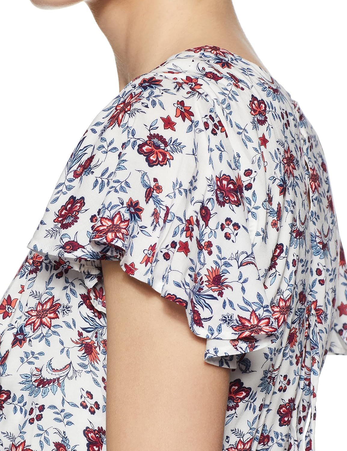 allen solly women's a-line midi dress