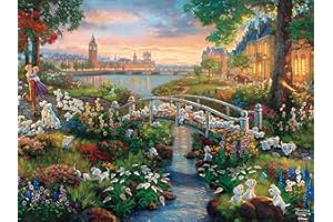 Ceaco - Thomas Kinkade - Disney Dreams Collection - 101 Dalmatians - 750 Piece Jigsaw Puzzle