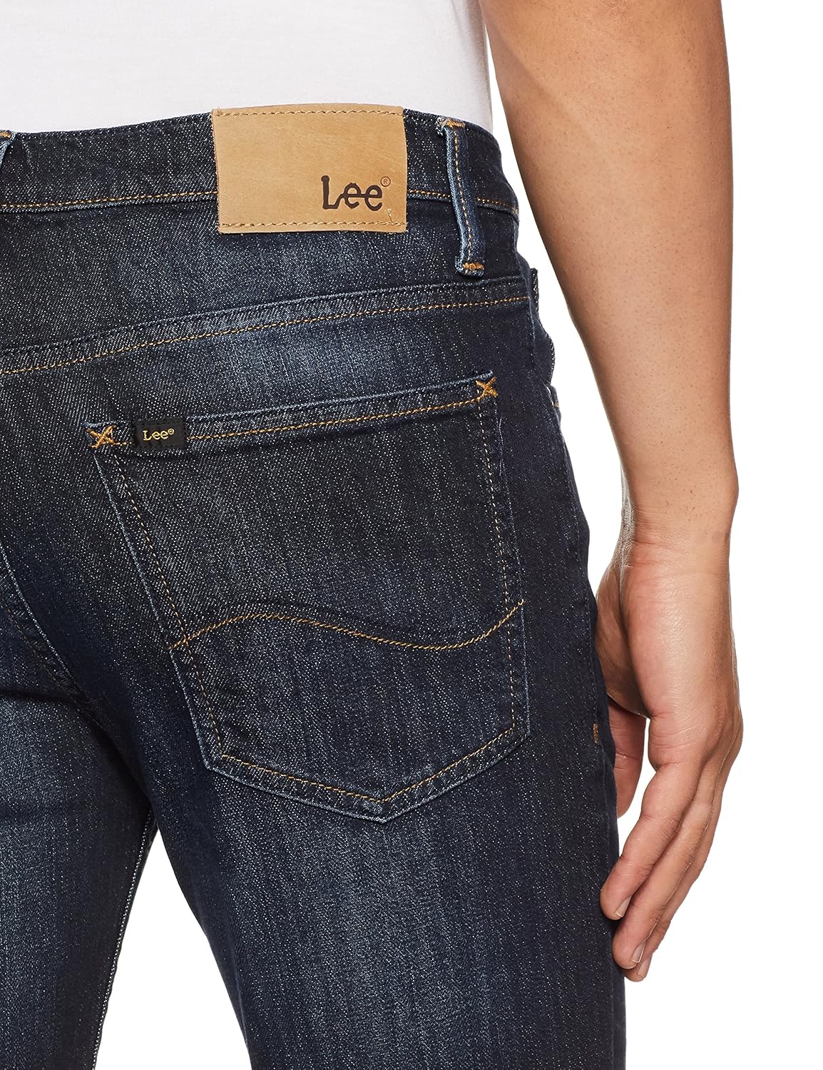 lee men's skinny fit jeans