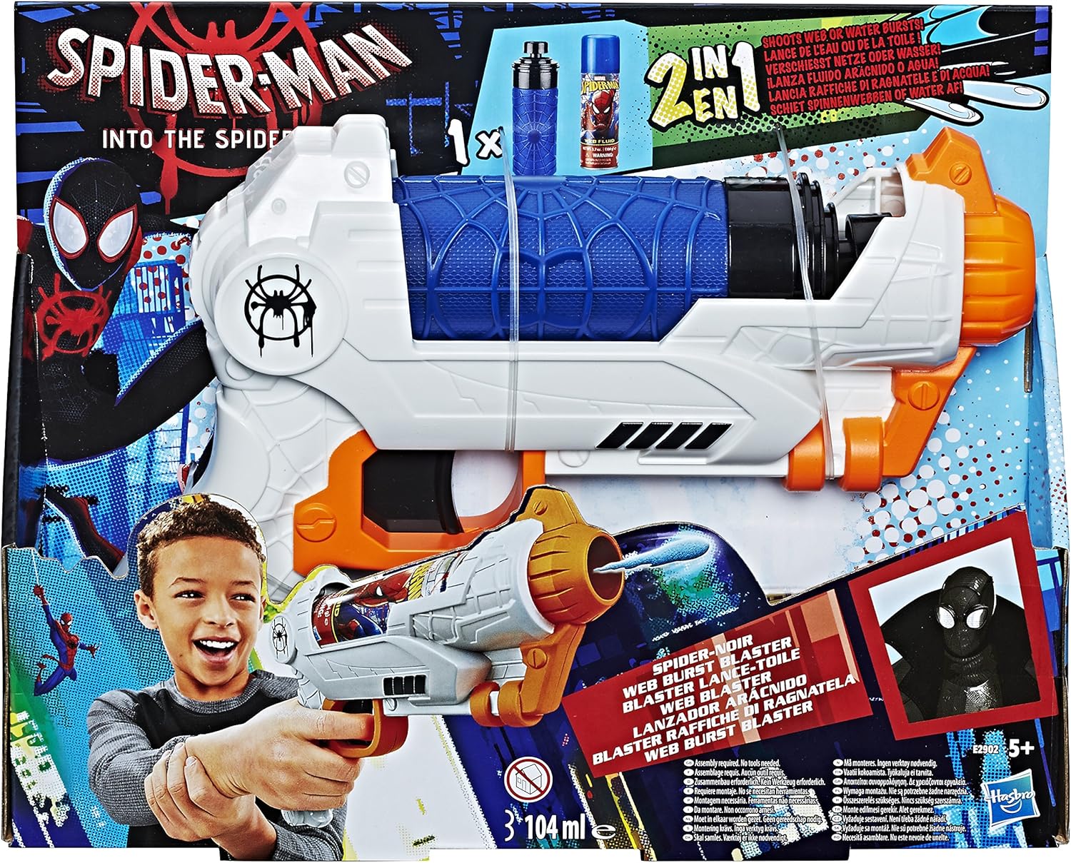 spider noir web burst blaster
