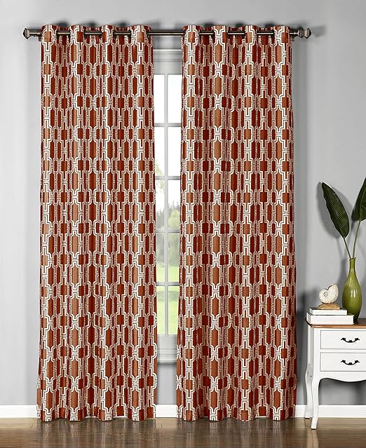 Amazon Com Window Elements Wesley Faux Silk Extra Wide 108 X 96