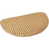 Kempf Half Round Dragon Coco Coir Doormat, 18 by 30 by 1-Inch