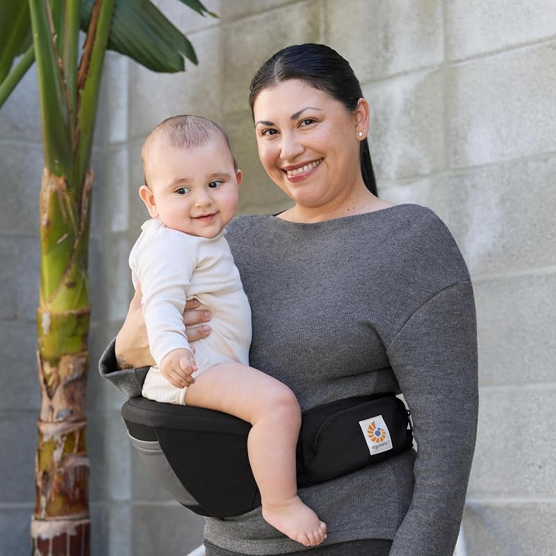Alta Hip Seat Babytrage mit Babyhüftsitz für Babys und Kleinkinder ab 4 Monaten (5,5 kg - 20,4 kg), Hüftsitz Trage Hüfttrage mit SoftFlex Mesh