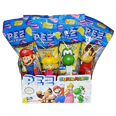 Pez Nintendo Super Mario Dispensers (12 Pack)
