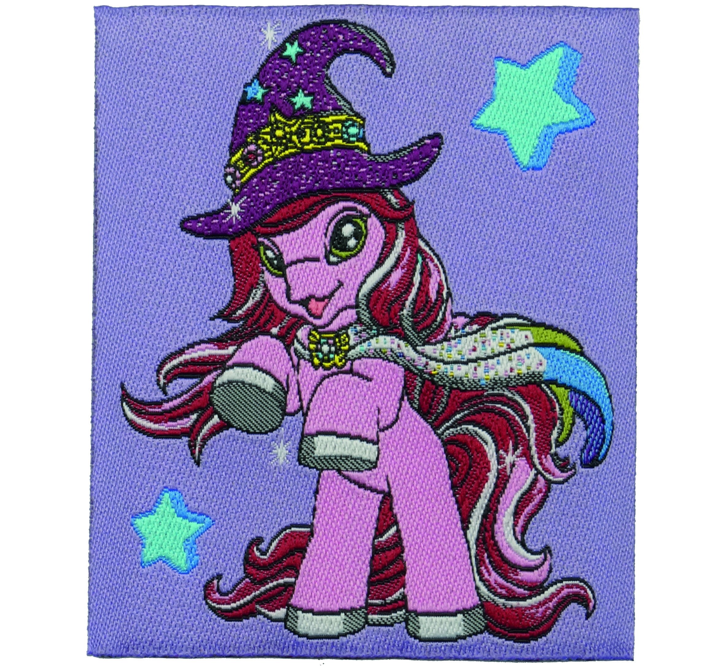 Kleiber LM 9617 Filly Witchy Cadabra Iron-on Applique, Pink, 5.5 x 6 x 0.1 cm