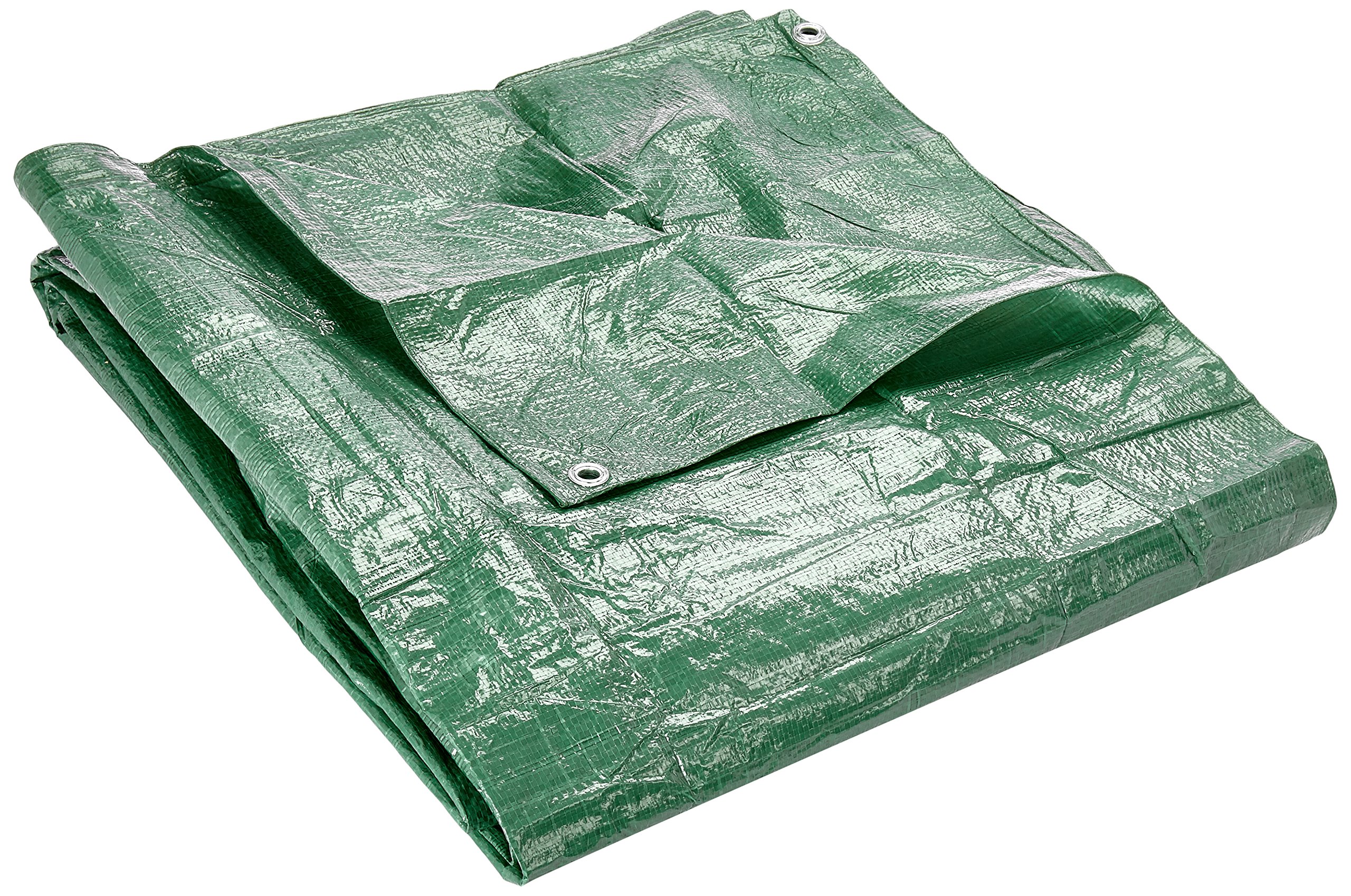Verdemax 4694 90 g/m sq 4 x 5 m Tarp with Eyelets - Green