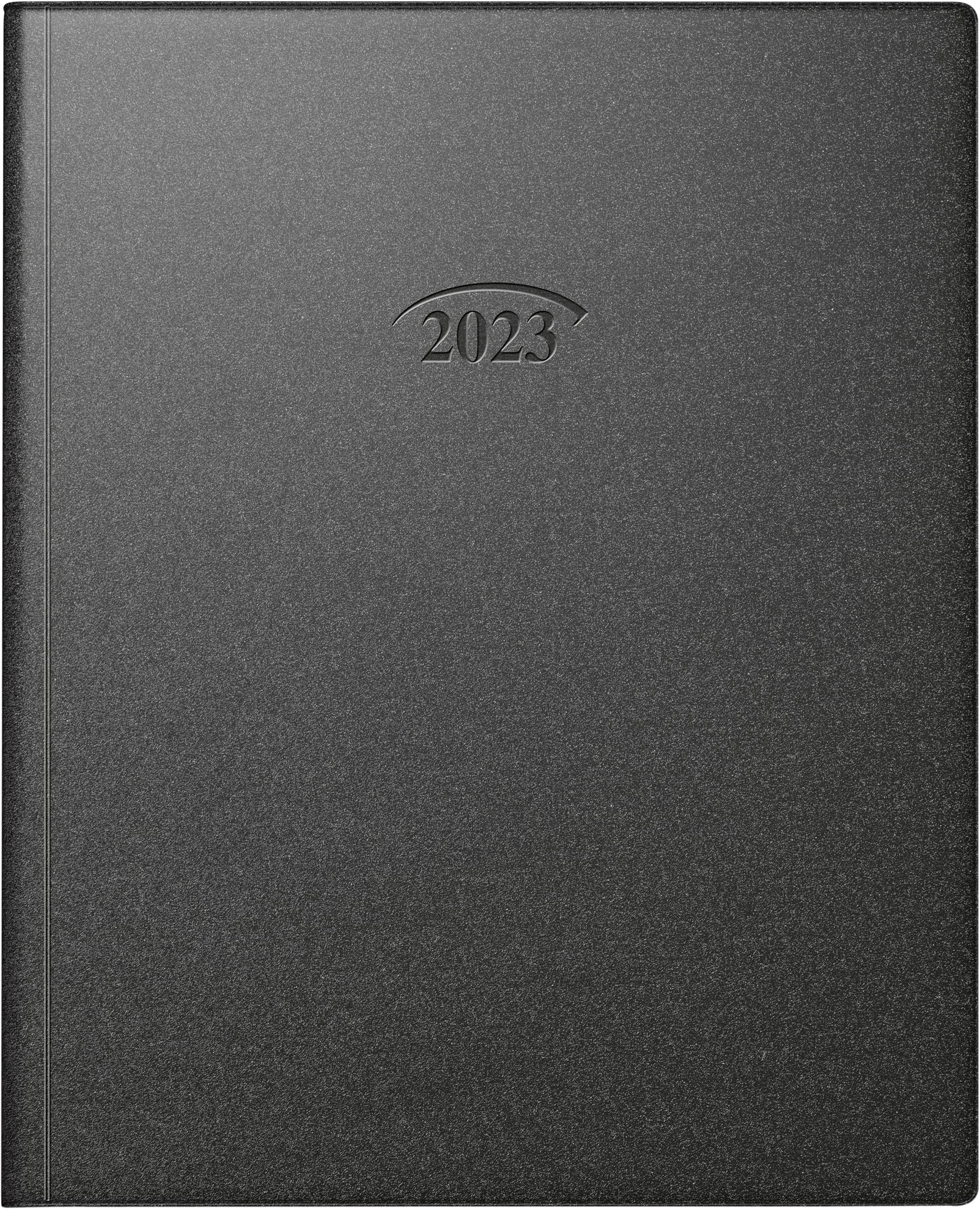 BRUNNEN Weektimer® 2023 Week-Timer® Model Calendar Manager Wt 7 Sheet Size 21 x 26 cm Black